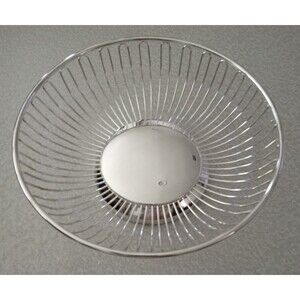 Vintage Mid Century Modern Wire Rim Basket from International Silver Company